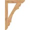 Ekena Millwork Olympic Slat Smooth Bracket, Western Red Cedar, 3 1/2"W x 24"D x 36"H BKT04X24X36OLY06SWR - alternate 4